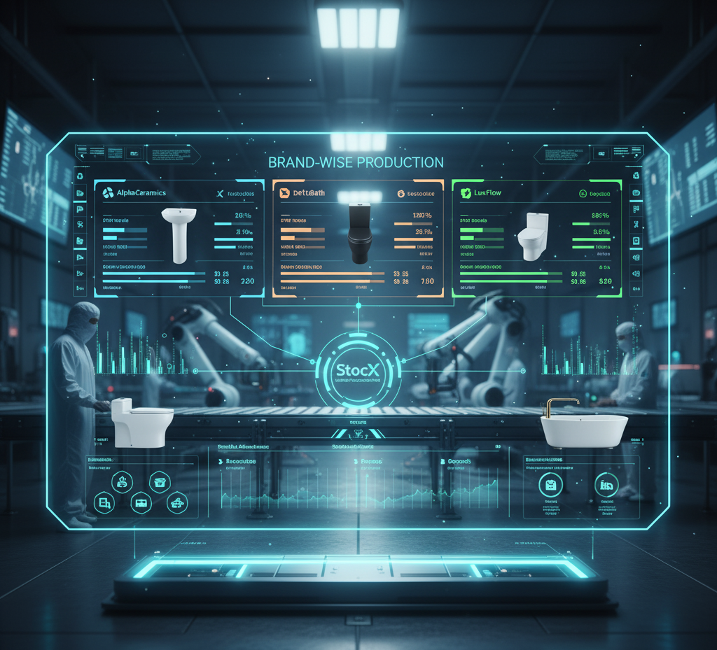 StocX Production Planning View